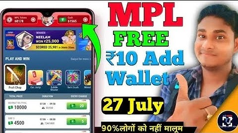Mpl token coupon code today I Mpl bonus cash code