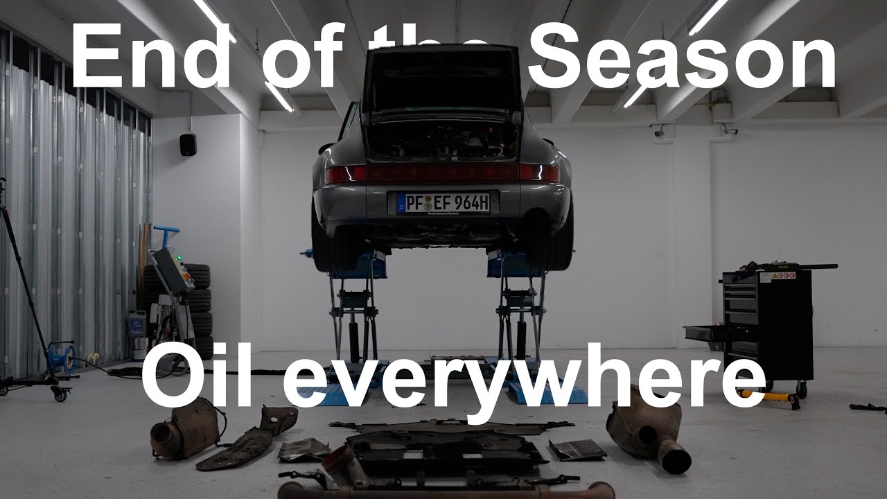 Oil Everywhere! Fixing Oil Leaks on My Porsche 964