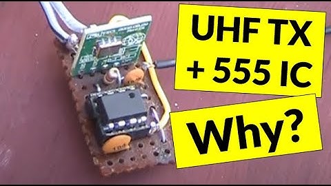 Experiments with low power UHF data transmitter modules: Part 3