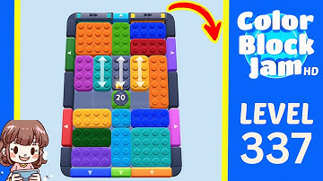 Color Block Jam Level 337 Solution Walkthrough