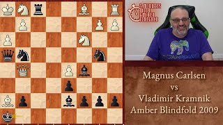 Thumbnail for Five Minutes with Ben: Magnus Carlsen vs Vladimir Kramnik, Amber Blindfold 2009