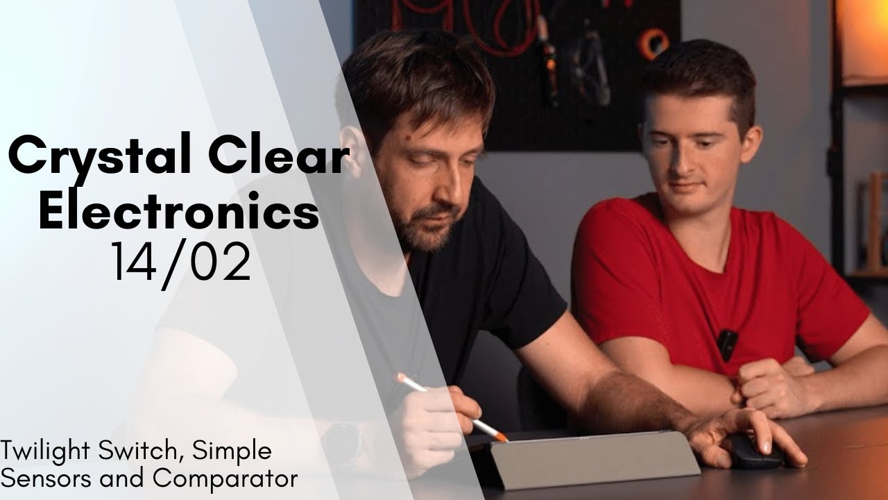 14/02 Twilight Switch, Simple Sensors and Comparator – Optocouplers, optical gate sensors, encoders