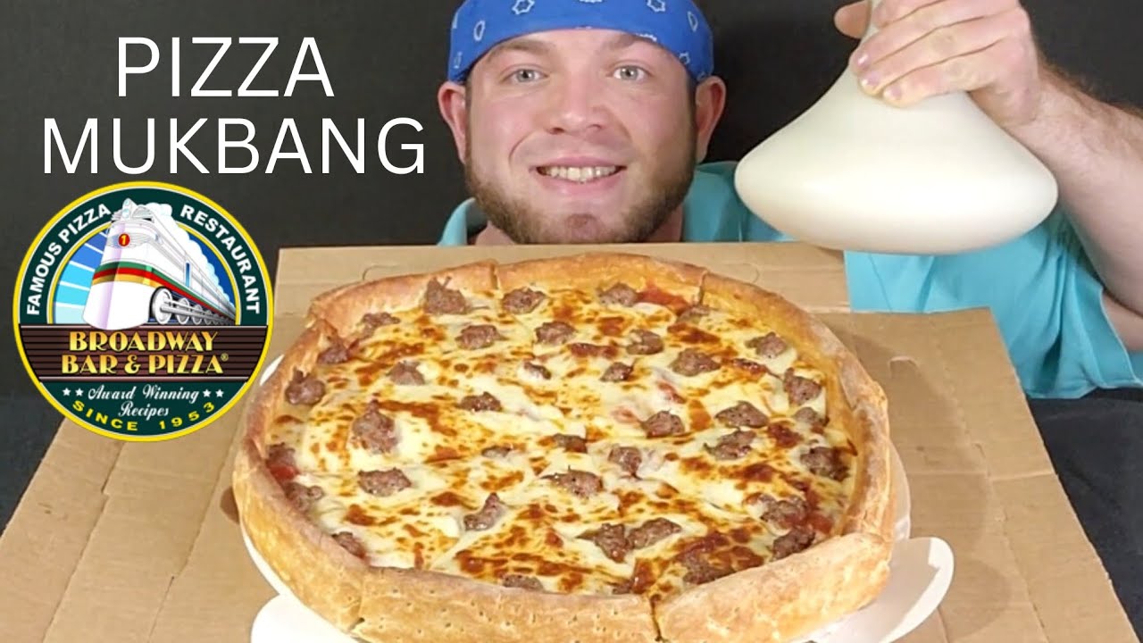 LARGE DEEP DISH SAUSAGE AND PEPPERONI PIZZA!!!