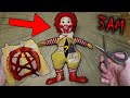 *SCARY* CUTTING OPEN HAUNTED RONALD MCDONALD DOLL AT 3 AM! (WHAT IS INSIDE RONALD MCDONALD?!?)