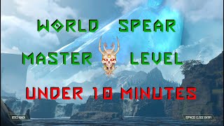 How to Beat World Spear Master Level (UN) In Under 10 Minutes