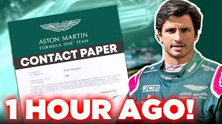 CONFIRMED: Carlos Sainz Is JOINING Aston Martin!