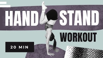 20 Min Handstand Workout // Follow Along