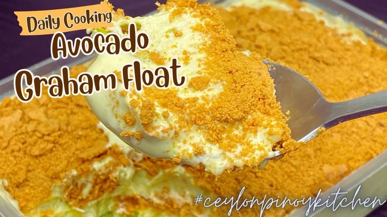 Avocado Graham Float Recipe | 3 ingredients only| simple and delicious 