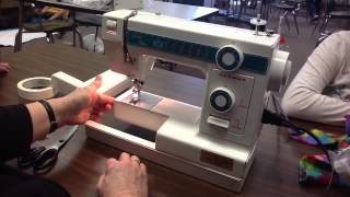 Threading a Sewing Machine