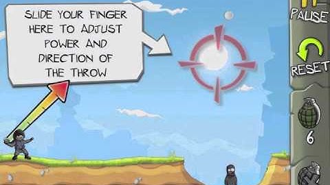 Fragger HD desert strike 1 3 gold medals stars walkthrough video gameplay tutorial ipad 2