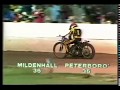 Mildenhall v Peterborough 1980