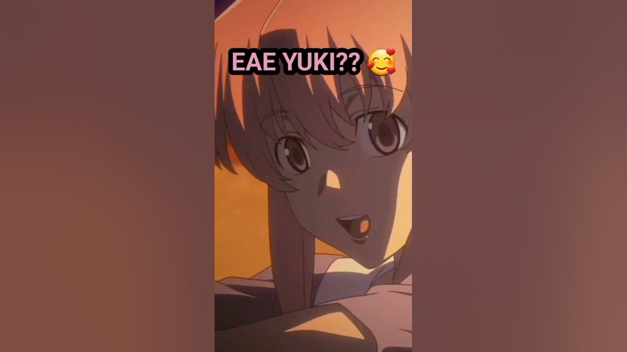YUKI E YUNO DORMINDO JUNTOS 😏 🇧🇷, Mirai Nikki (Dublado), #anime #
