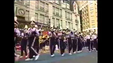 Cypress High School Centurium Marching Band Macy's Parade 1996
