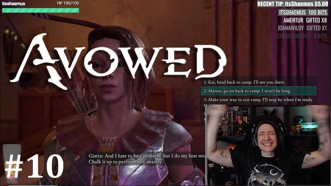 MARIUS, GO BACK TO CAMP | AVOWED PLAYTHROUGH [PART 10/18]