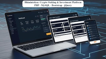 Project | Bhimintoken: Crypto Staking & Investment Platform | Tayyab Dev Portfolio Showcase
