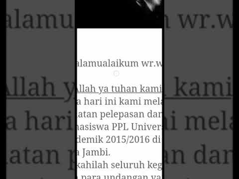 Doa Perpisahan Sekolah