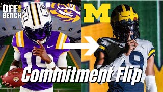 REACTION: 5-Star Bryce Underwood Flips From LSU To Michigan! | Does Brian Kelly Have Backup Plan