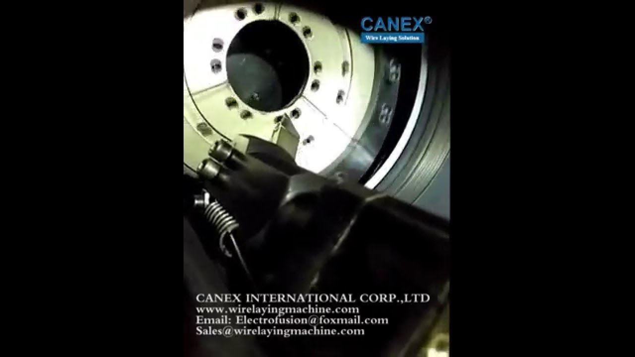 CANEX Electrofusion Fitings Wire Laying Equipment-socket fitting wire laying