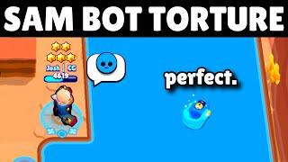 Sam Bot Torture Goes Perfectly…