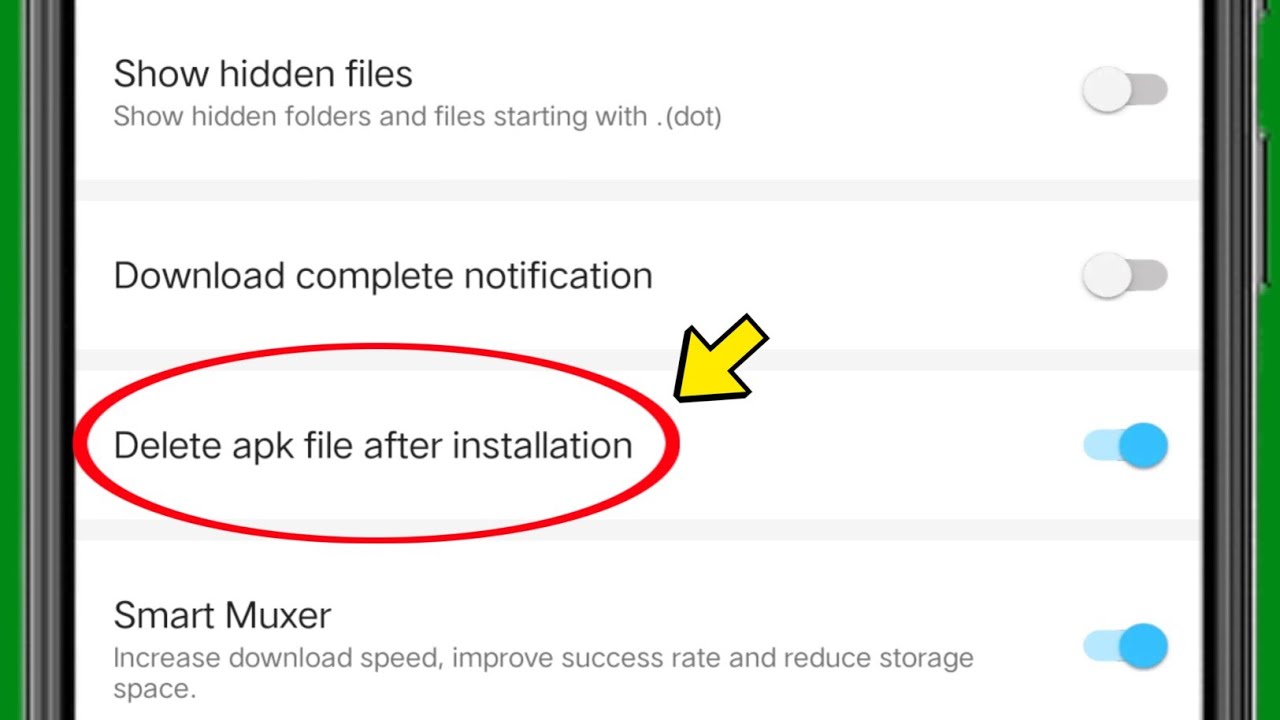 Delete apk file after installation | Delete apk file after installation ...