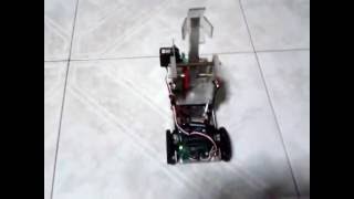 Catapult with Servo motor and microprocessor M28 board