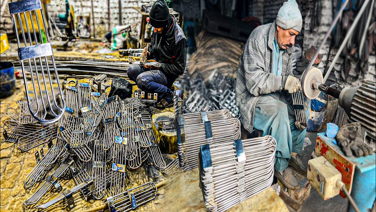 Technical Manufacturing Process of Motorcycle a Foothold || How To Make Paydan