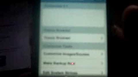 Customize out for iphone/ipod touch firmware 2.0