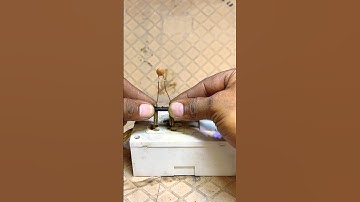 What Happens When a Ceramic Capacitor Meets Electricity? ⚡️🤔#Electronics #Capacitor #Science