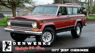 1977 Jeep Cherokee S Wide Track 4x4