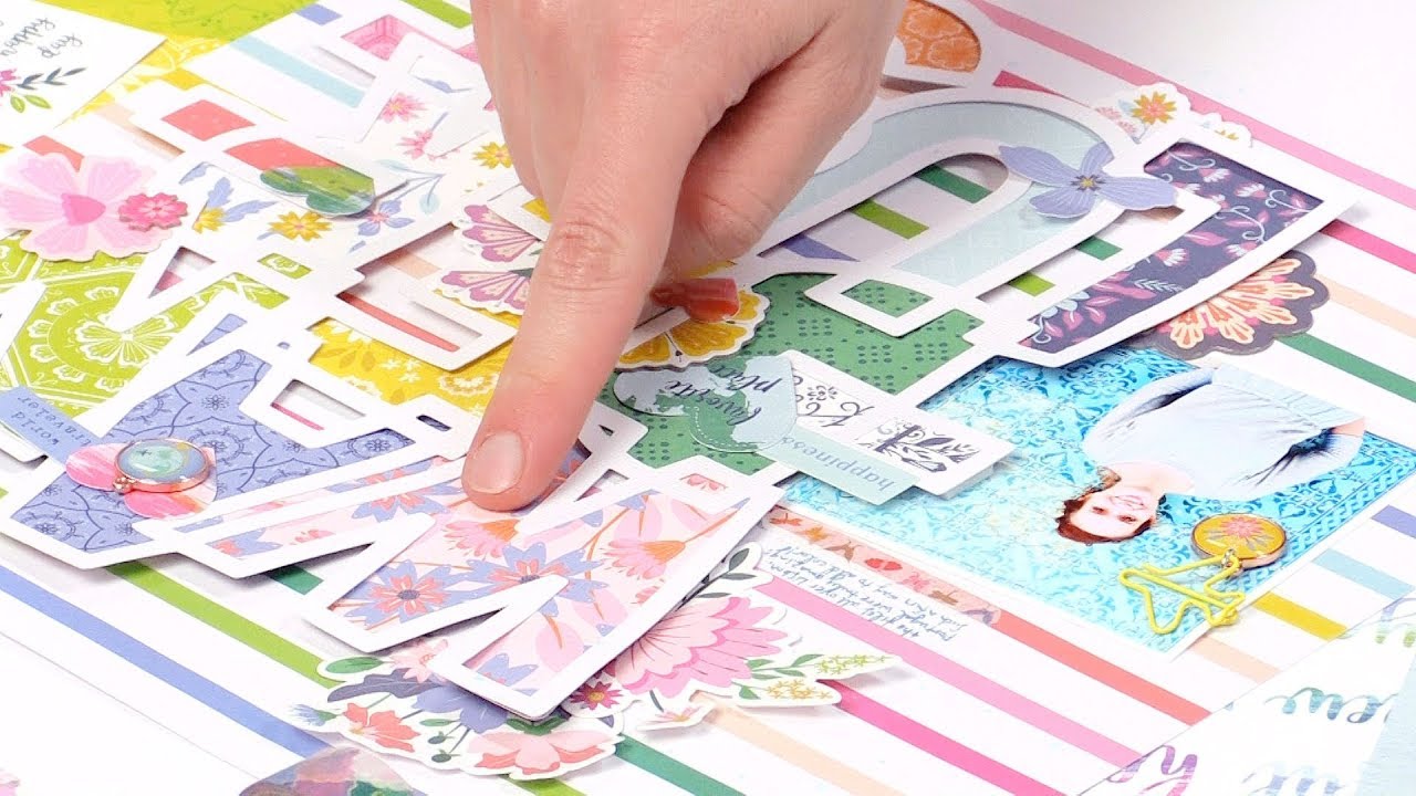 Paige Evans Shares the Horizon Paper Collection Plus Ideas and Inspiration scrapbooking tarjetas