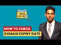How to Check Domain Expiry Date