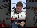 Klopp über die City-Vorwürfe: "Mein Respekt vor Guardiola ist viel zu groß" #shorts