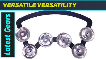 TUOREN Percussion Snare Tambourine: The Best Jingle Addition for Drummers