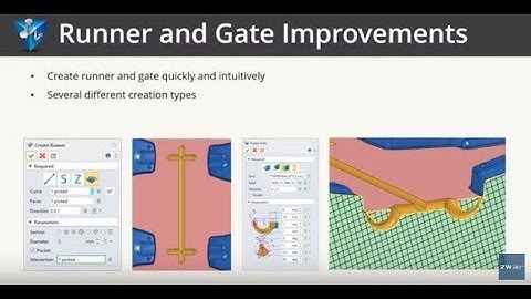 ZW3D 2020  Runner and Gate Improvements | Hope Technologies