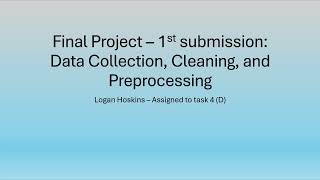 Final First Submission Group 4- Data Collection and Preprocessing