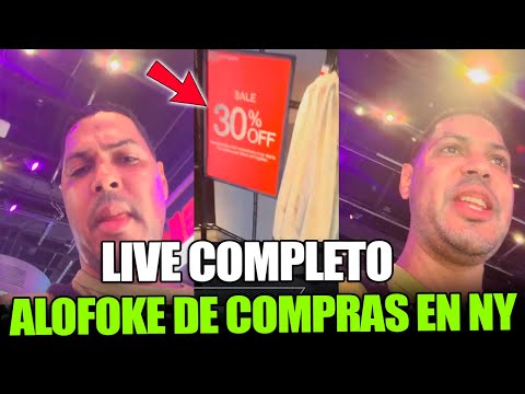 Alofoke - Comprando ropa en New York,  diablo esto si esta caro