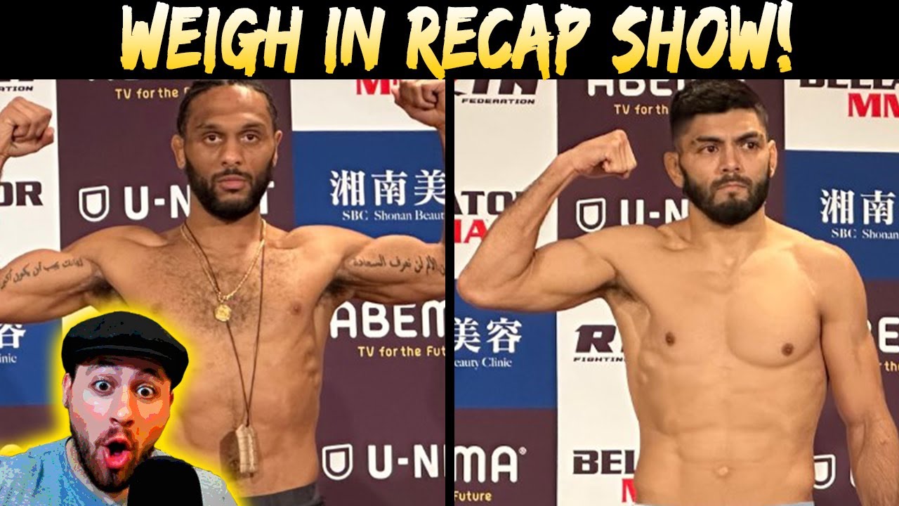 Bellator MMA vs Rizin Predictions & Betting Breakdown | Weigh In Recap Show