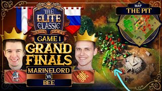 The Elite Classic: MarineLorD vs 3D!Bee, Grand Finals Bo9 | Age Of Empires 4 screenshot 2