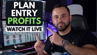 How I Plan, Enter & Manage My Day Trades | 100% LIVE by Vincent Desiano 8,760 views 1 month ago 15 minutes