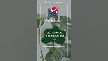 Order hàng Hàn Quốc - Học tiếng Hàn cùng orderhanghanquoc.com - Từ vựng liên quan đến địa điểm 2