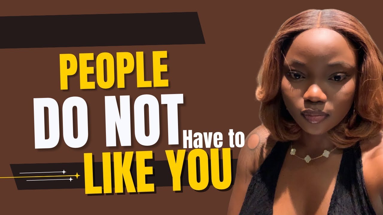 The Real Cost Of Wanting To Be Liked| You Do Not Meed People To Like You
