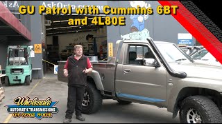 Check out this Nissan GU Patrol with Cummins 6BT and Extreme 4L80E Transmission