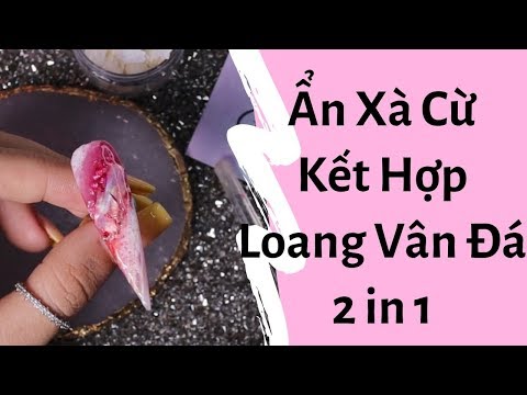 Video Cách ẩn xà cừ nail kết hợp loang vân đá - Ẩn xà cừ... - youtube