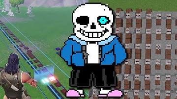 MEGALOVANIA - Minecraft Note Blocks VS Fortnite Music Blocks