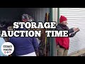 AUCTION TIME I Bought Abandoned Storage Unit Locker / Opening Mystery Boxes Storage Wars