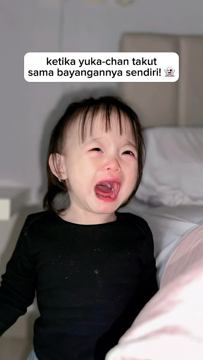 ketika yuka-chan takut sama bayangannya sendiri! #bayilucu #yuka #minivlog #baby #cutebaby #comedy