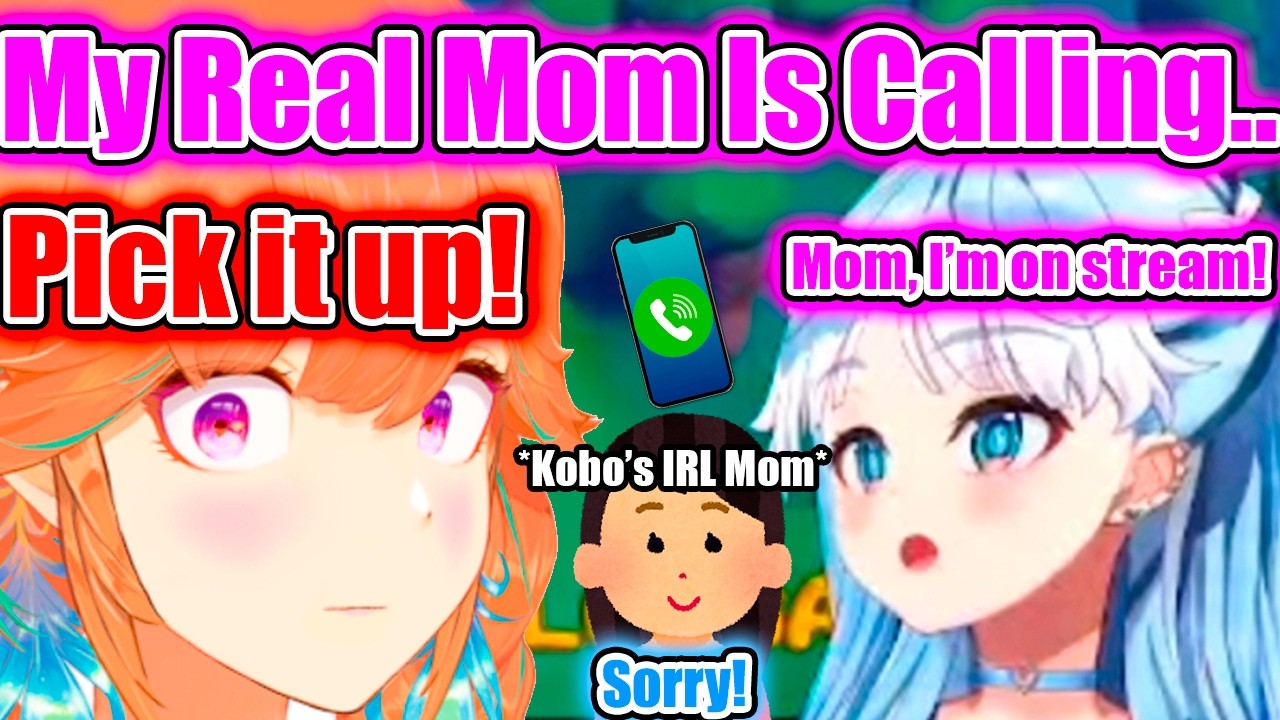 Kobo Answers Her Mom’s Call To Tell Her She’s On Stream Then Her Mom Immediately Hangs Up