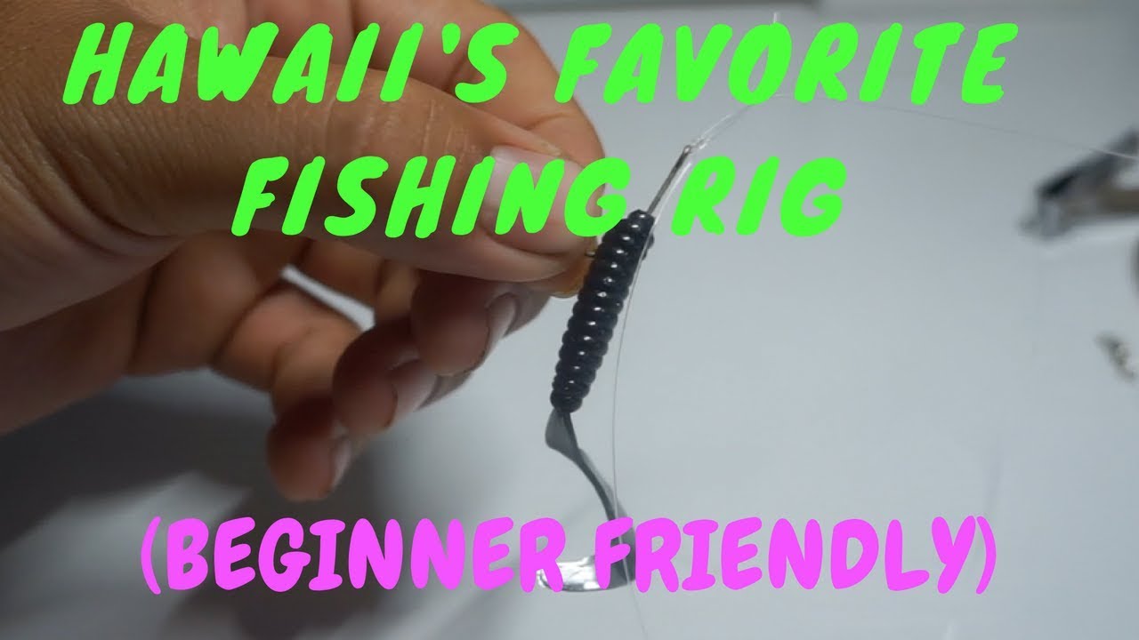 How To Set-Up Hawaii's Favorite Fishing Rig! (Whipping/Casting) 