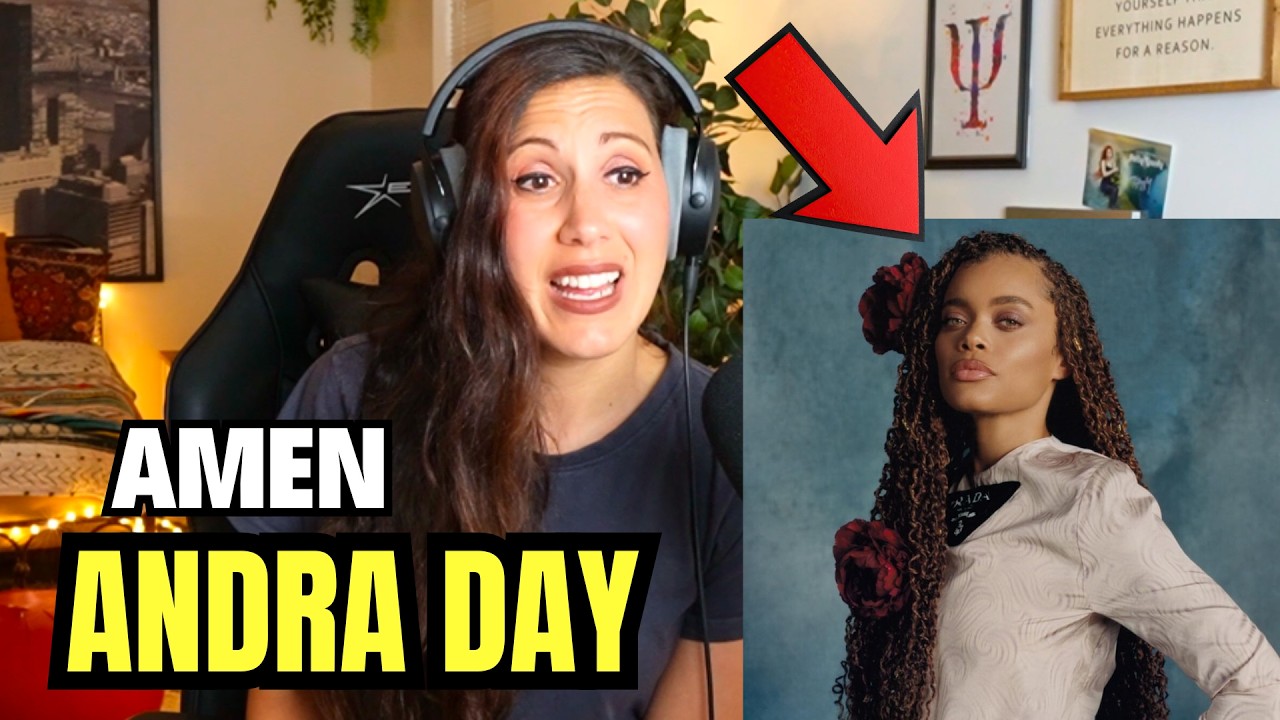 Her Voice!!! Hearing Andra Day FOR THE FIRST TIME - Amen @AndraDayMusic