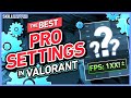 The BEST PRO SETTINGS in Valorant - Video, Graphics, FPS, Minimap & More!